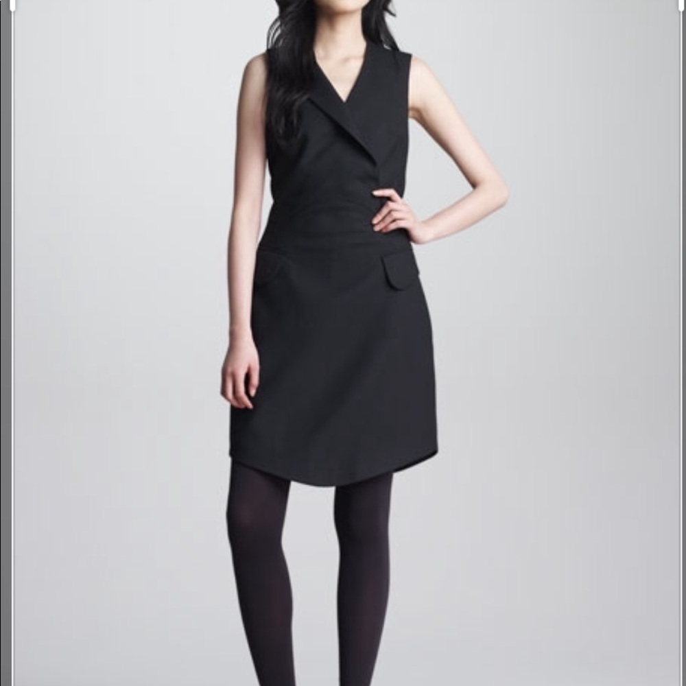 Carven Sleeveless Suiting Dress